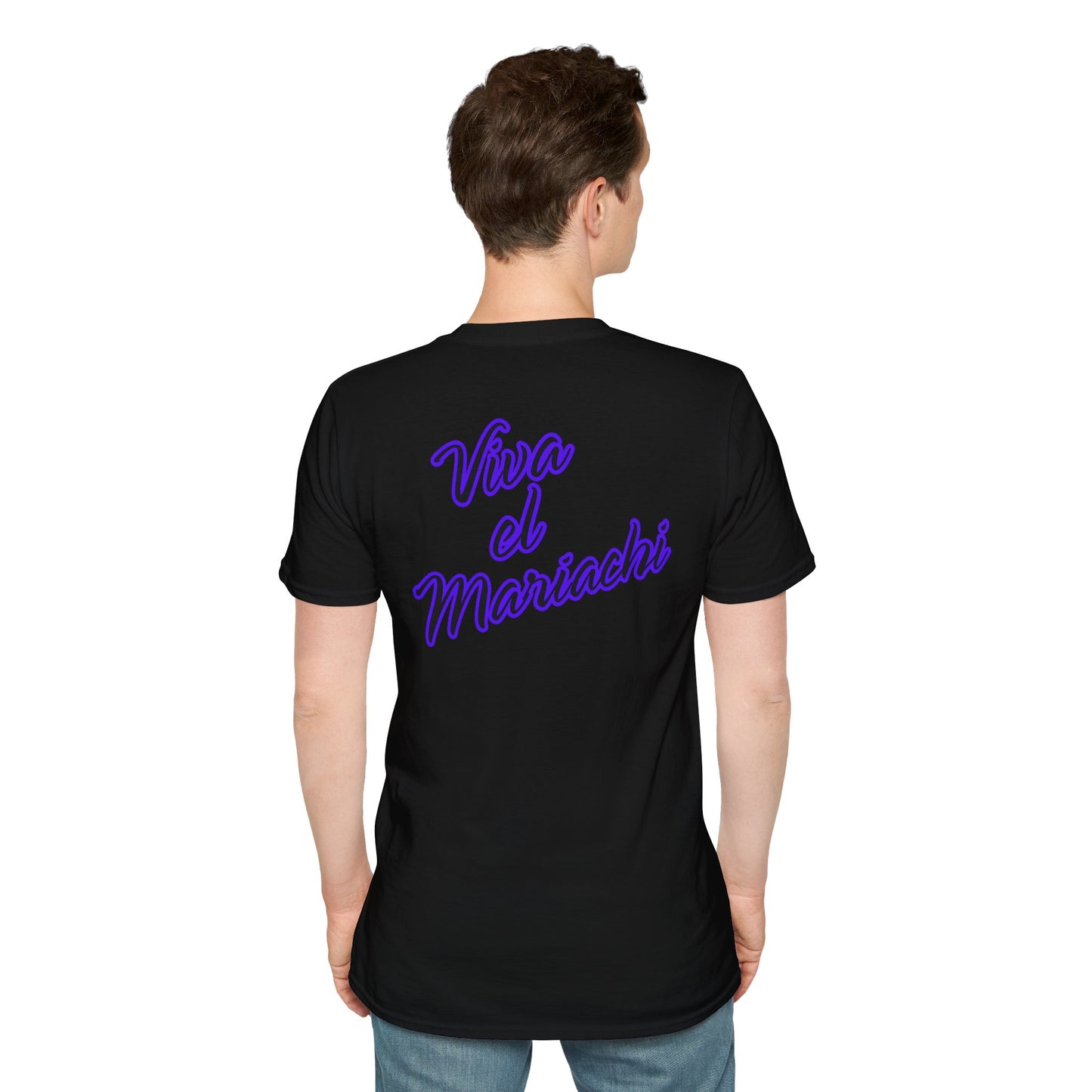 Purple Viva El Mariachi Unisex Softstyle T-Shirt