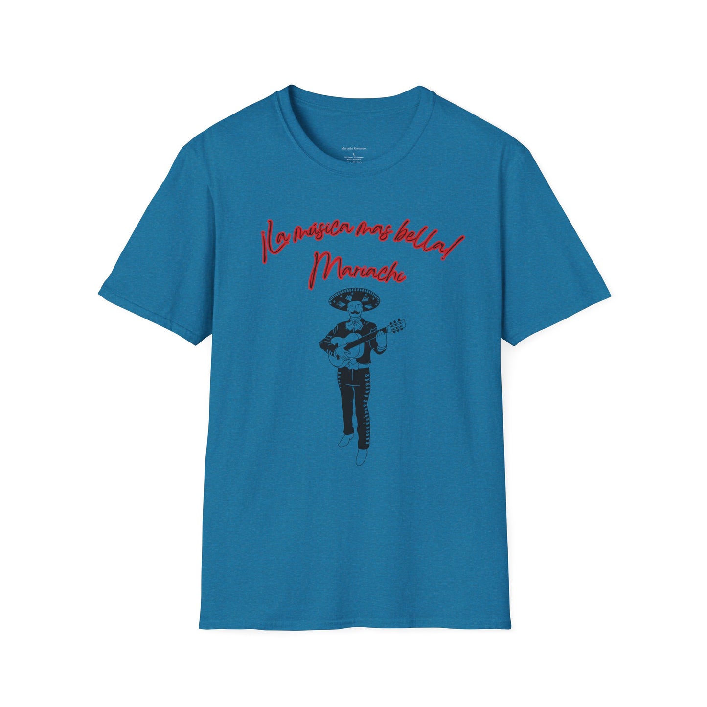 La Musica Mas Bella Unisex Softstyle T-Shirt