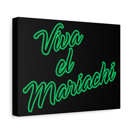Viva El Mariachi Matte Canvas, Stretched, 1.25"