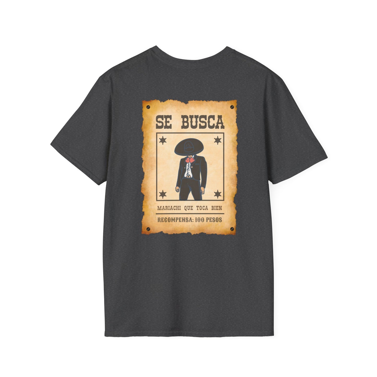 Wanted Mariachi Toca Unisex Softstyle T-Shirt