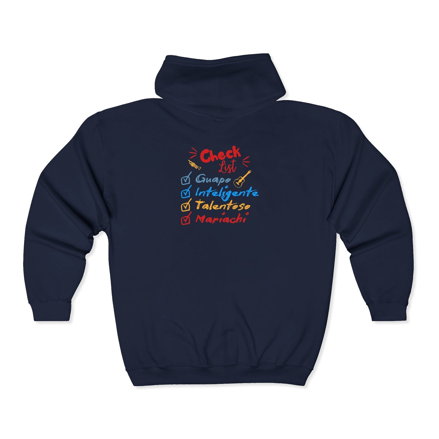 Checklist Guapo Unisex Heavy Blend™ Full Zip Hooded Sweatshirt
