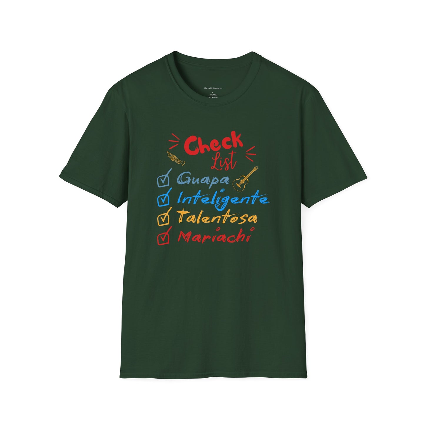 Checklist Guapa Unisex Softstyle T-Shirt