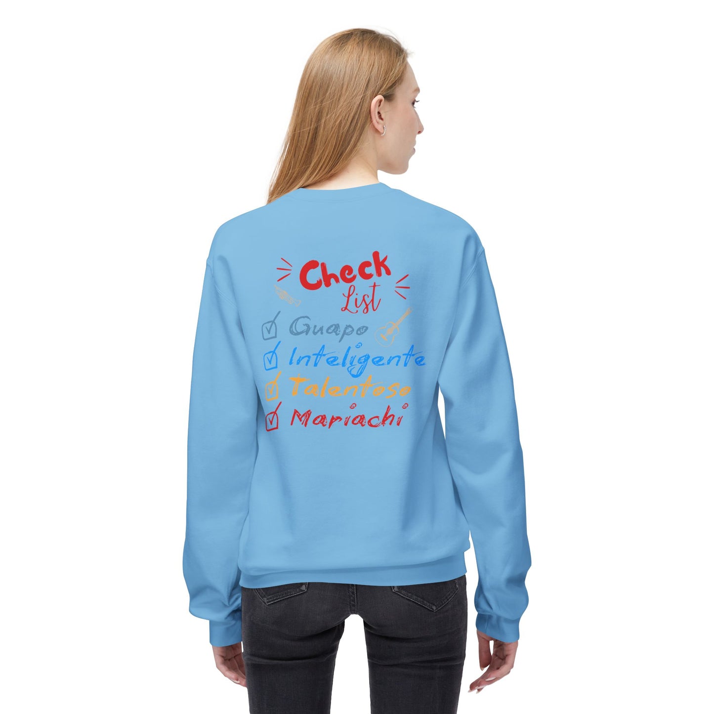 Checklist Guapo Unisex Midweight Softstyle Fleece Crewneck Sweatshirt