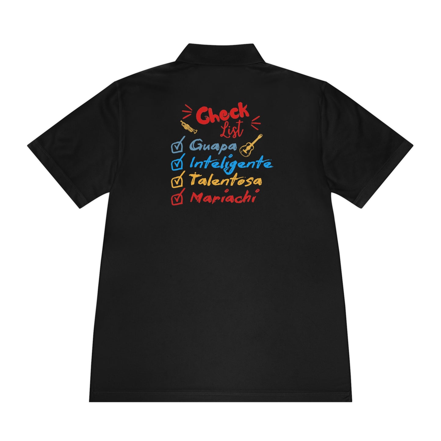 Checklist Guapa Men's Sport Polo Shirt
