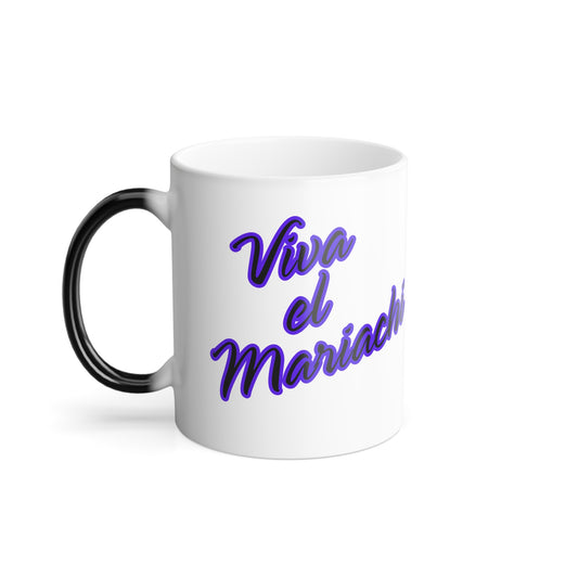 Viva El Mariachi Color Morphing Mug, 11oz