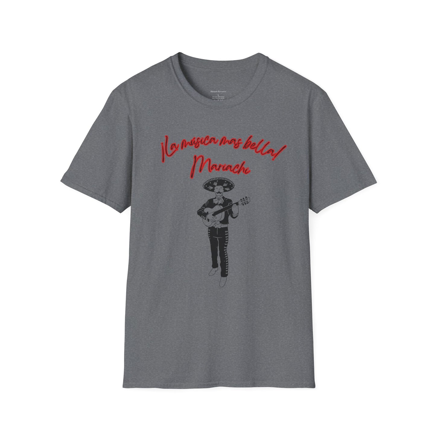 La Musica Mas Bella Unisex Softstyle T-Shirt