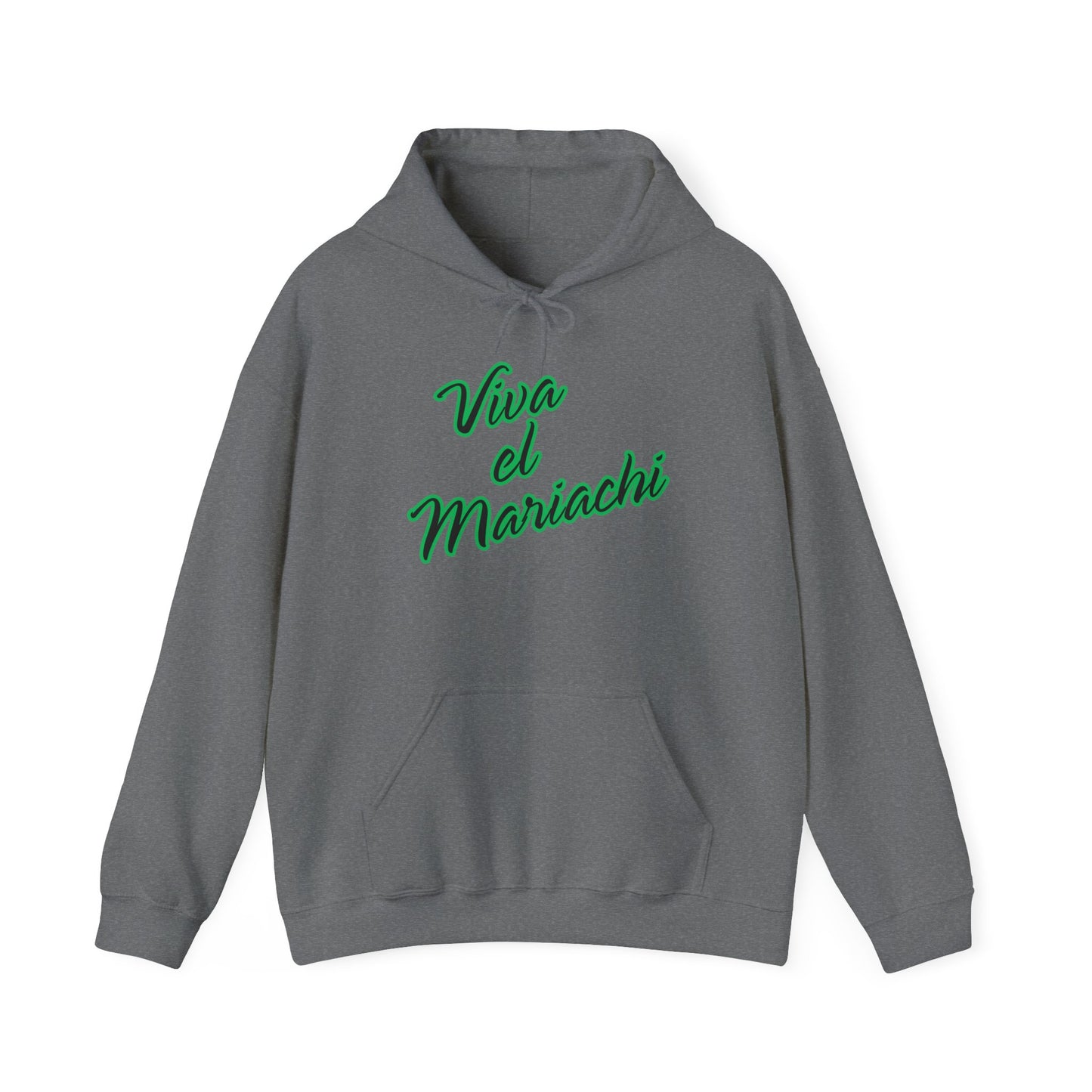 Green Viva El Mariachi Unisex Heavy Blend™ Hooded Sweatshirt: