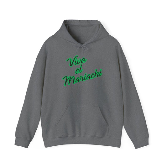 Green Viva El Mariachi Unisex Heavy Blend™ Hooded Sweatshirt: