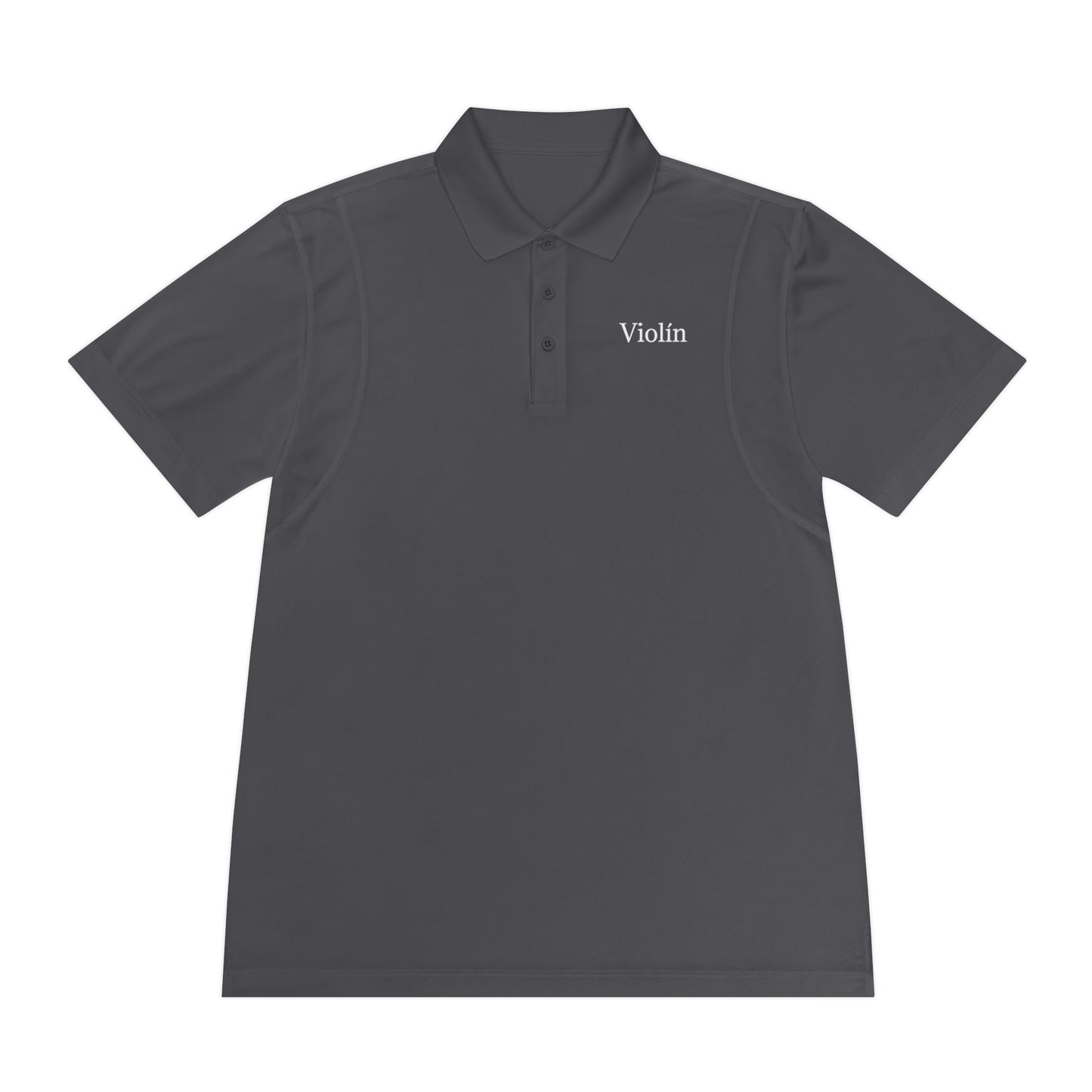 Mariachi Violin Men's Sport Polo Shirt