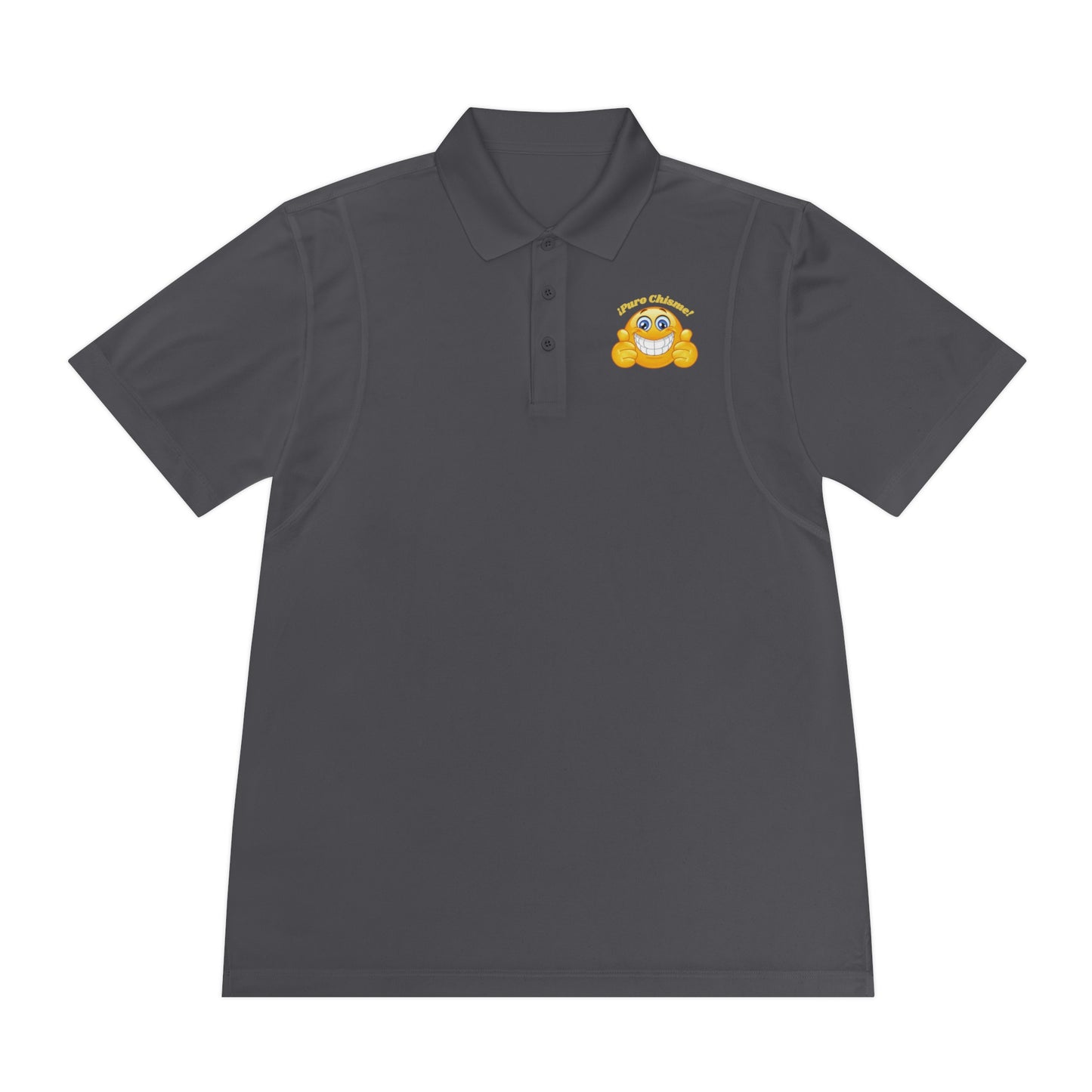 Puro Chisme Men's Sport Polo Shirt
