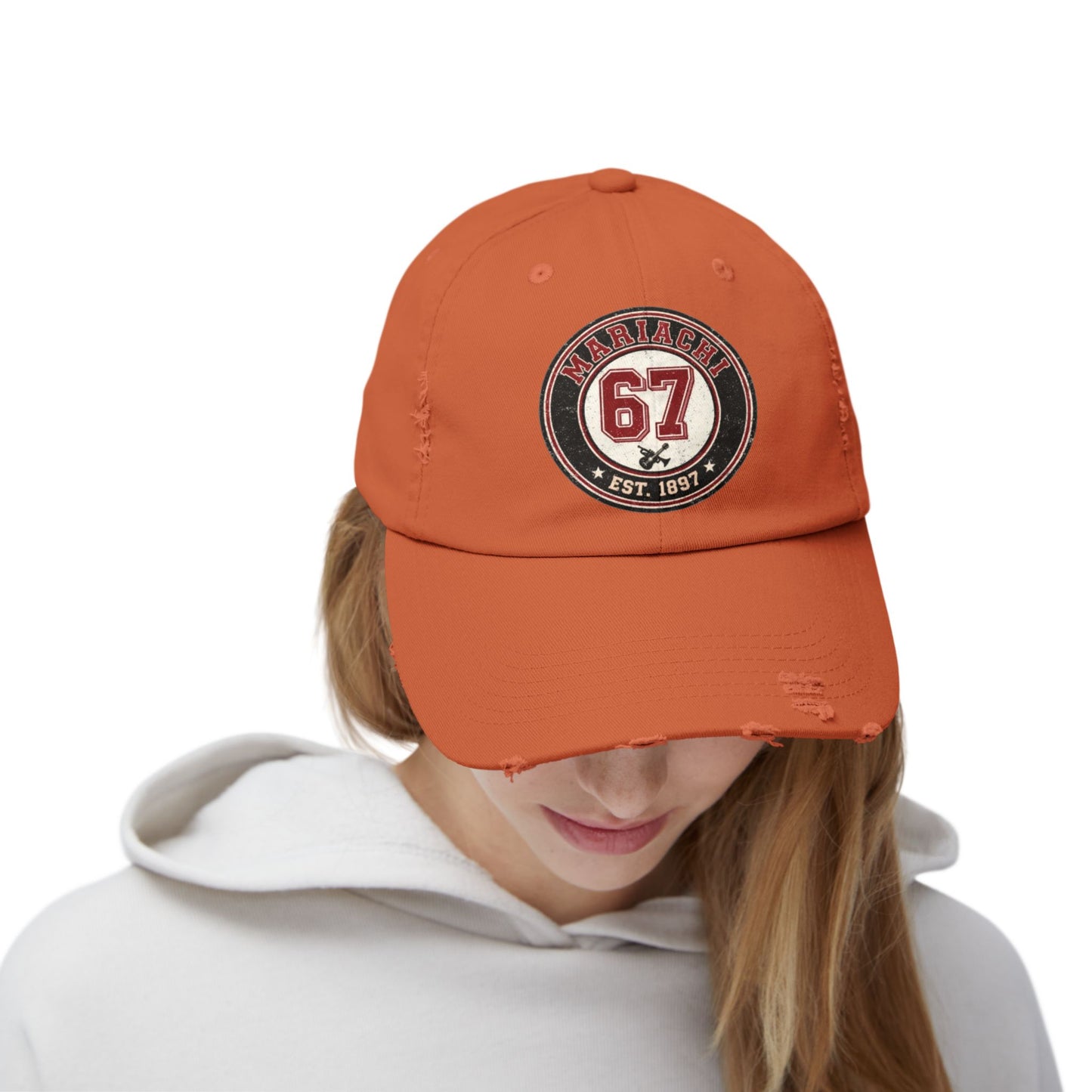 Mariachi 67 Unisex Distressed Cap