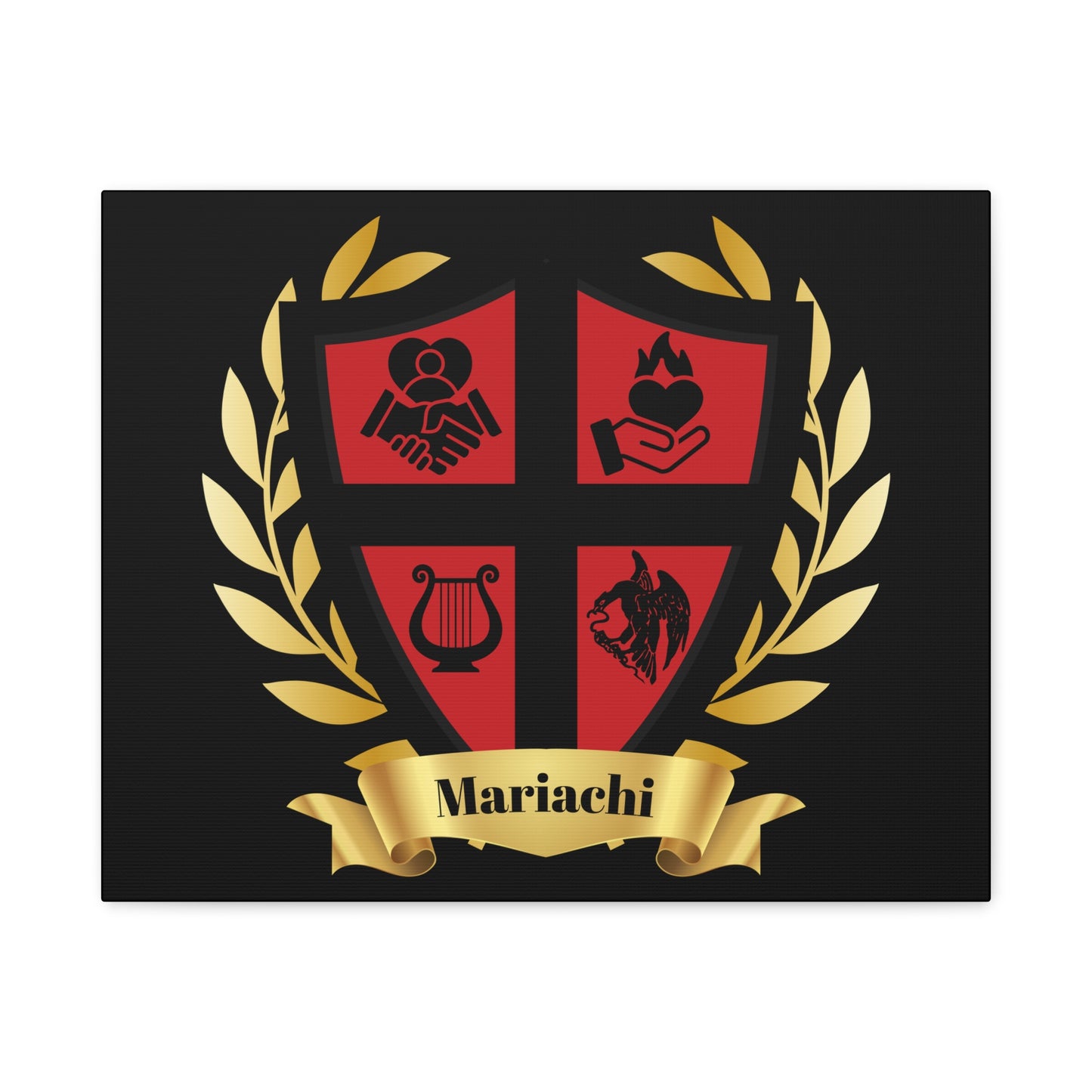 Shield Matte Canvas, Stretched, 1.25"