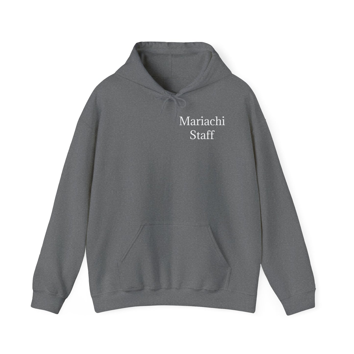 Dedication Passion Mariachi Staff Unisex Heavy Blend™ Hooded Sweatshirt