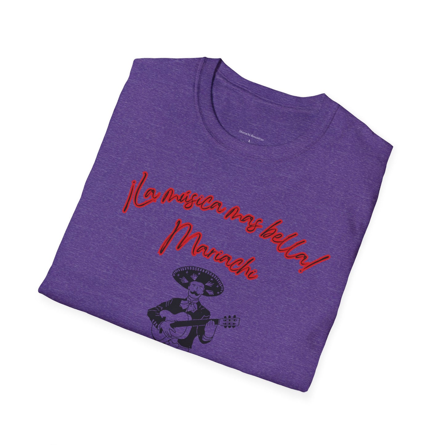 La Musica Mas Bella Unisex Softstyle T-Shirt