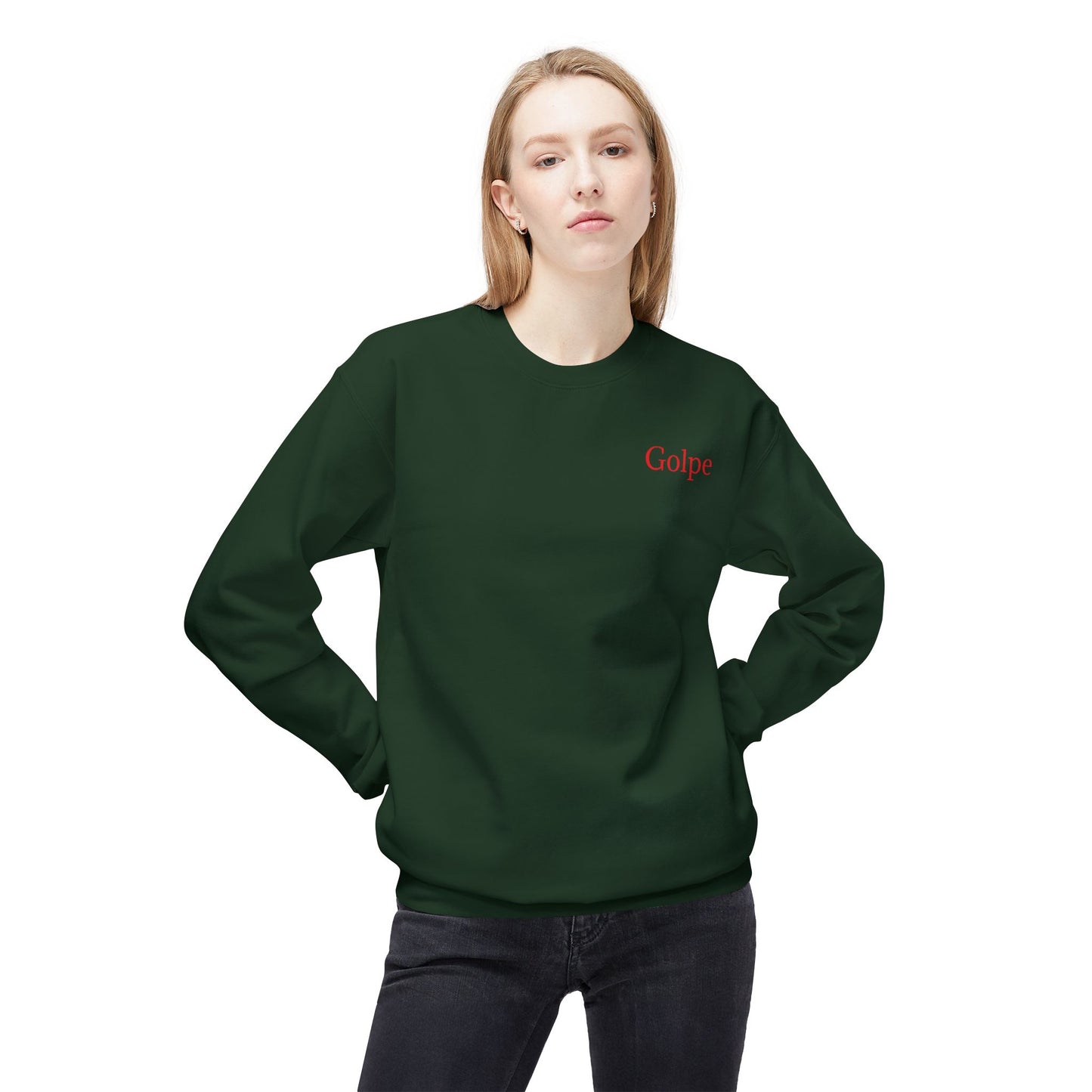 Mariachi Golpe Unisex Midweight Softstyle Fleece Crewneck Sweatshirt