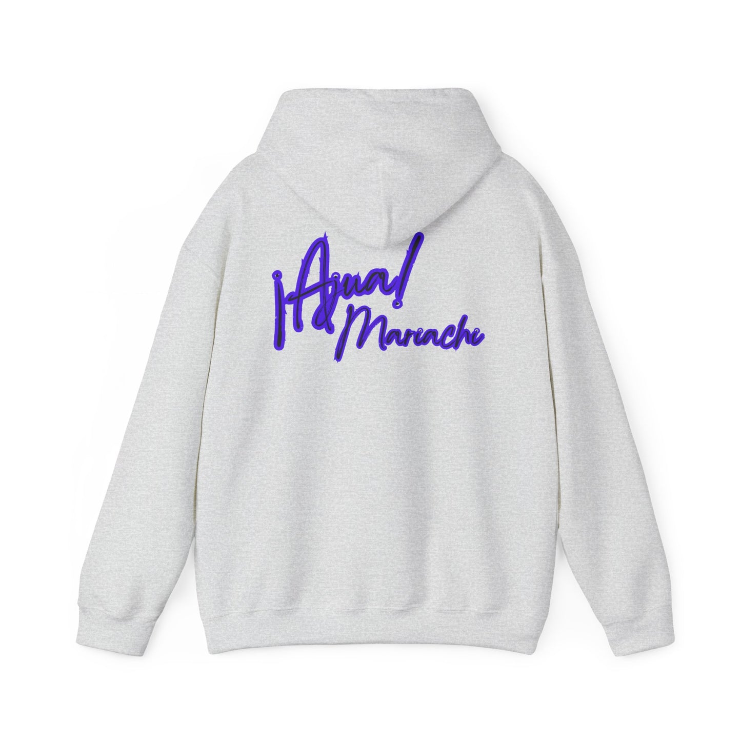 Purple Ajua Unisex Heavy Blend™ Hooded Sweatshirt