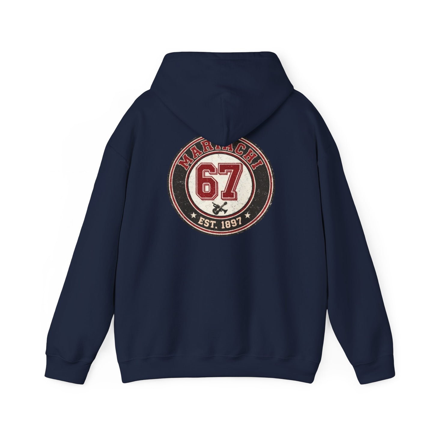Mariachi 67 Back Unisex Heavy Blend™ Hooded Sweatshirt