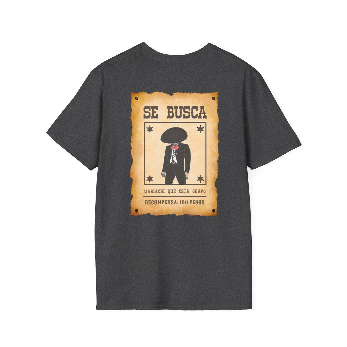 Wanted Mariachi Guapo Unisex Softstyle T-Shirt