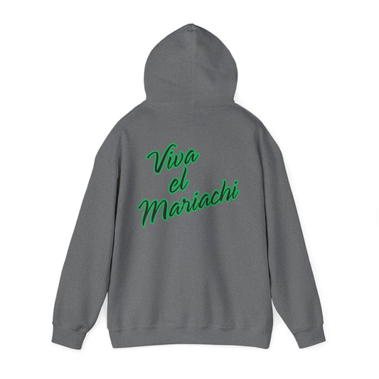 Green Viva El Mariachi Unisex Heavy Blend™ Hooded Sweatshirt