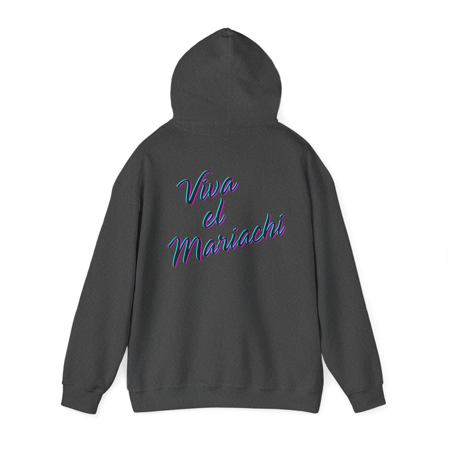 Neon Viva El Mariachi Unisex Heavy Blend™ Hooded Sweatshirt