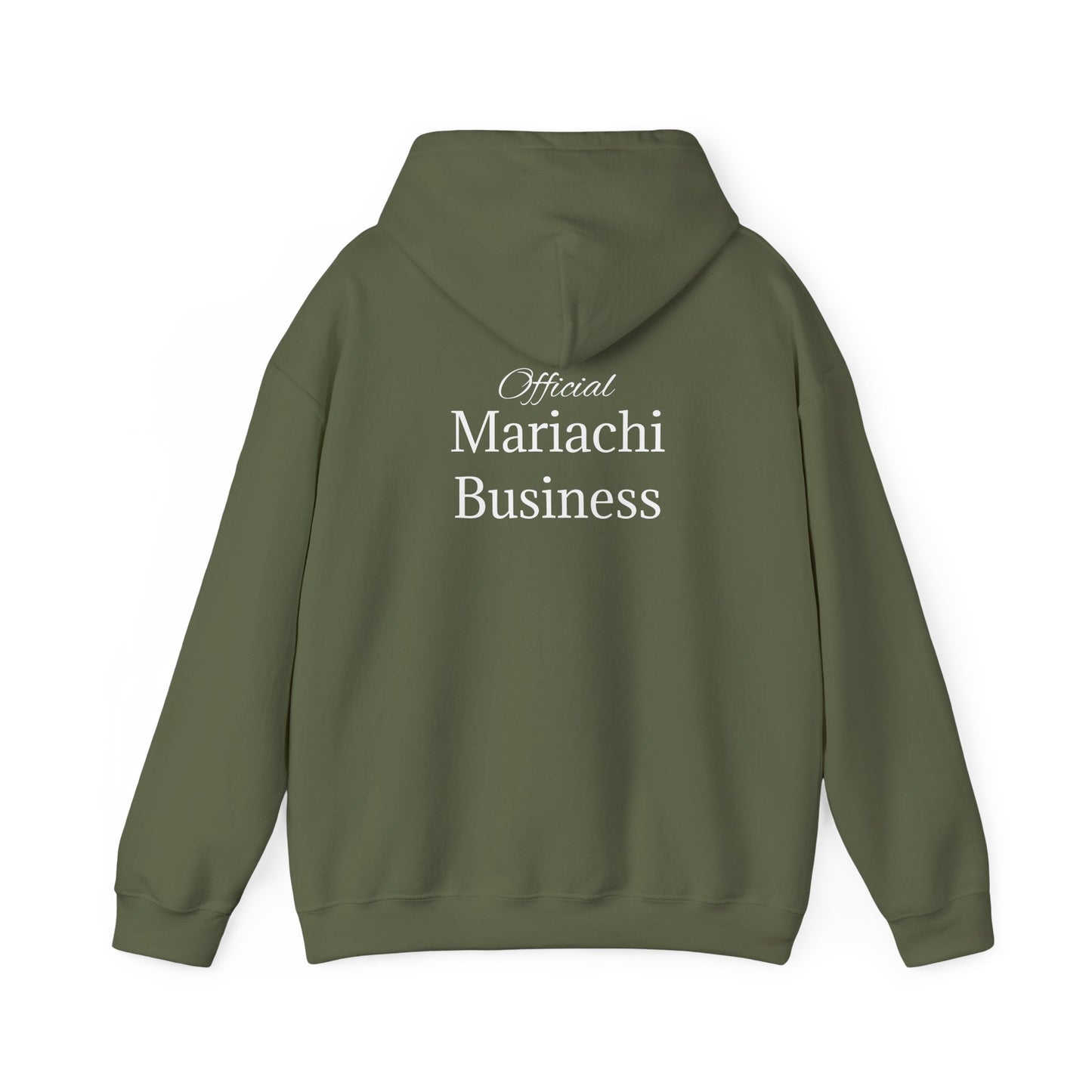 Official Mariachi Business Mariachi Staff Unisex Heavy Blend™ Hooded Sweatshirt