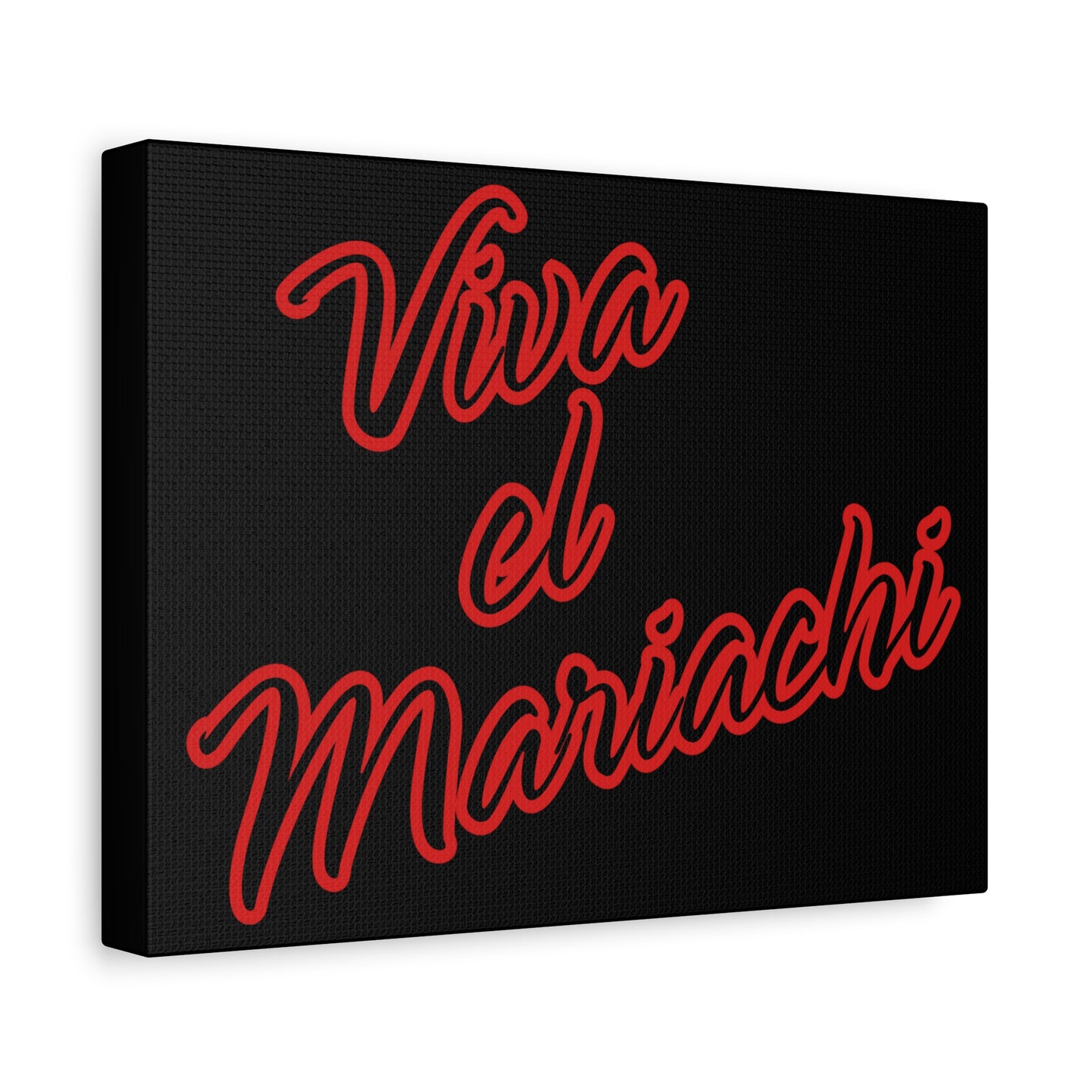 Viva El Mariachi Matte Canvas, Stretched, 1.25"