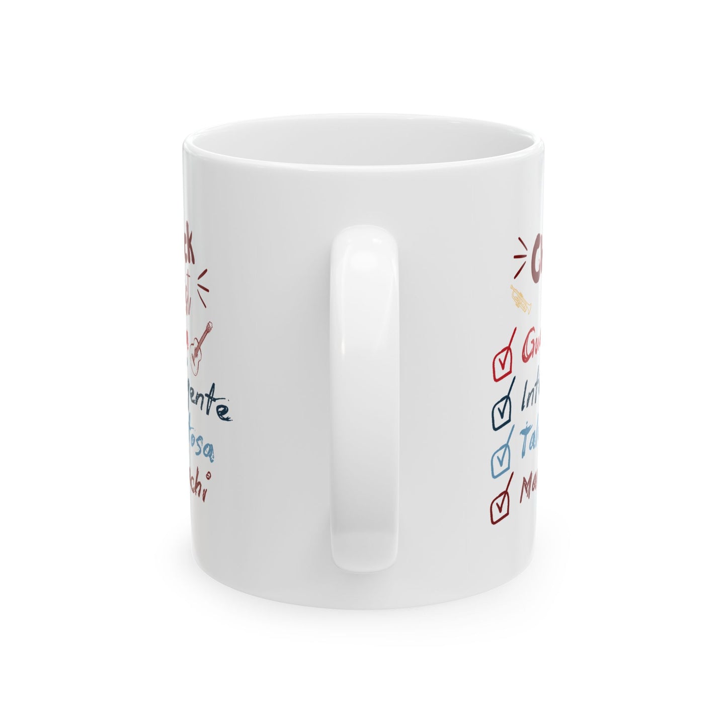 Checklist Guapa Ceramic Mug, (11oz, 15oz)