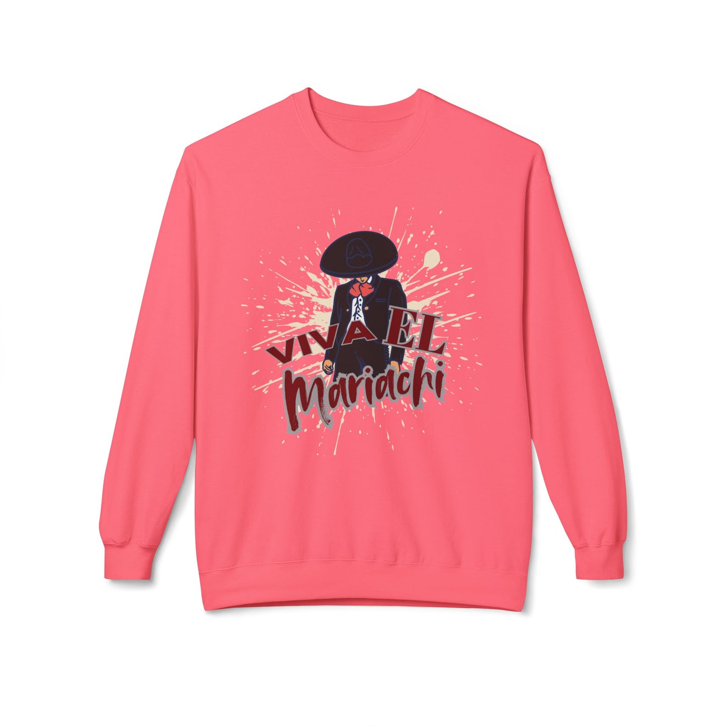 Viva El Mariachi Unisex Midweight Softstyle Fleece Crewneck Sweatshirt