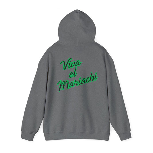 Green Viva El Mariachi Unisex Heavy Blend™ Hooded Sweatshirt