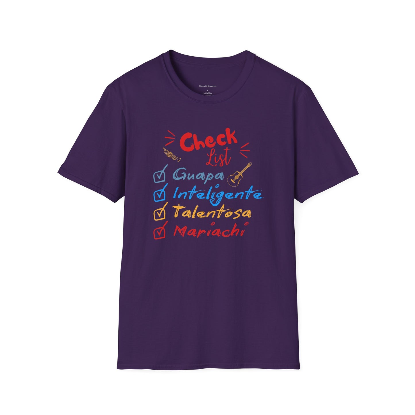 Checklist Guapa Unisex Softstyle T-Shirt