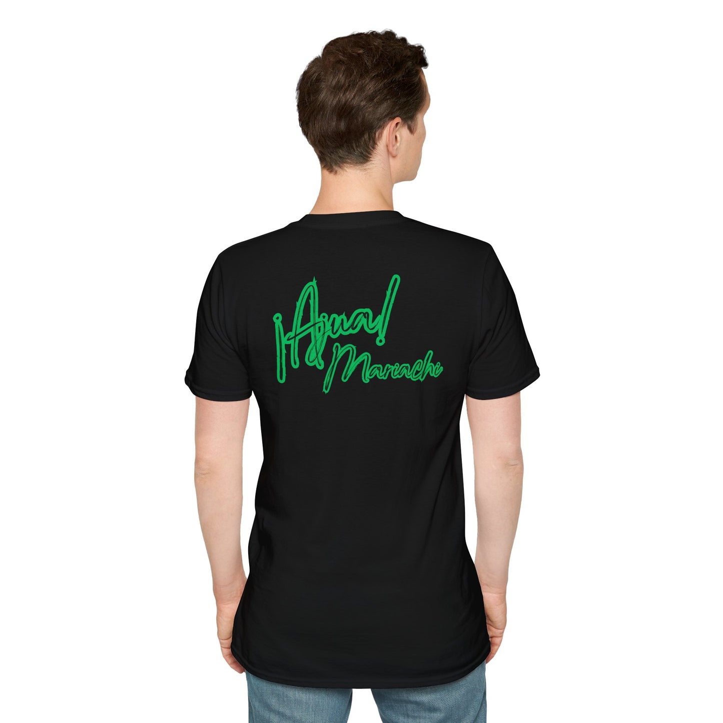 Green Ajua Unisex Softstyle T-Shirt