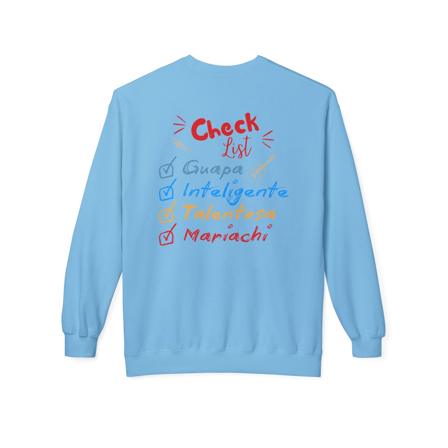 Checklist Guapa Unisex Midweight Softstyle Fleece Crewneck Sweatshirt