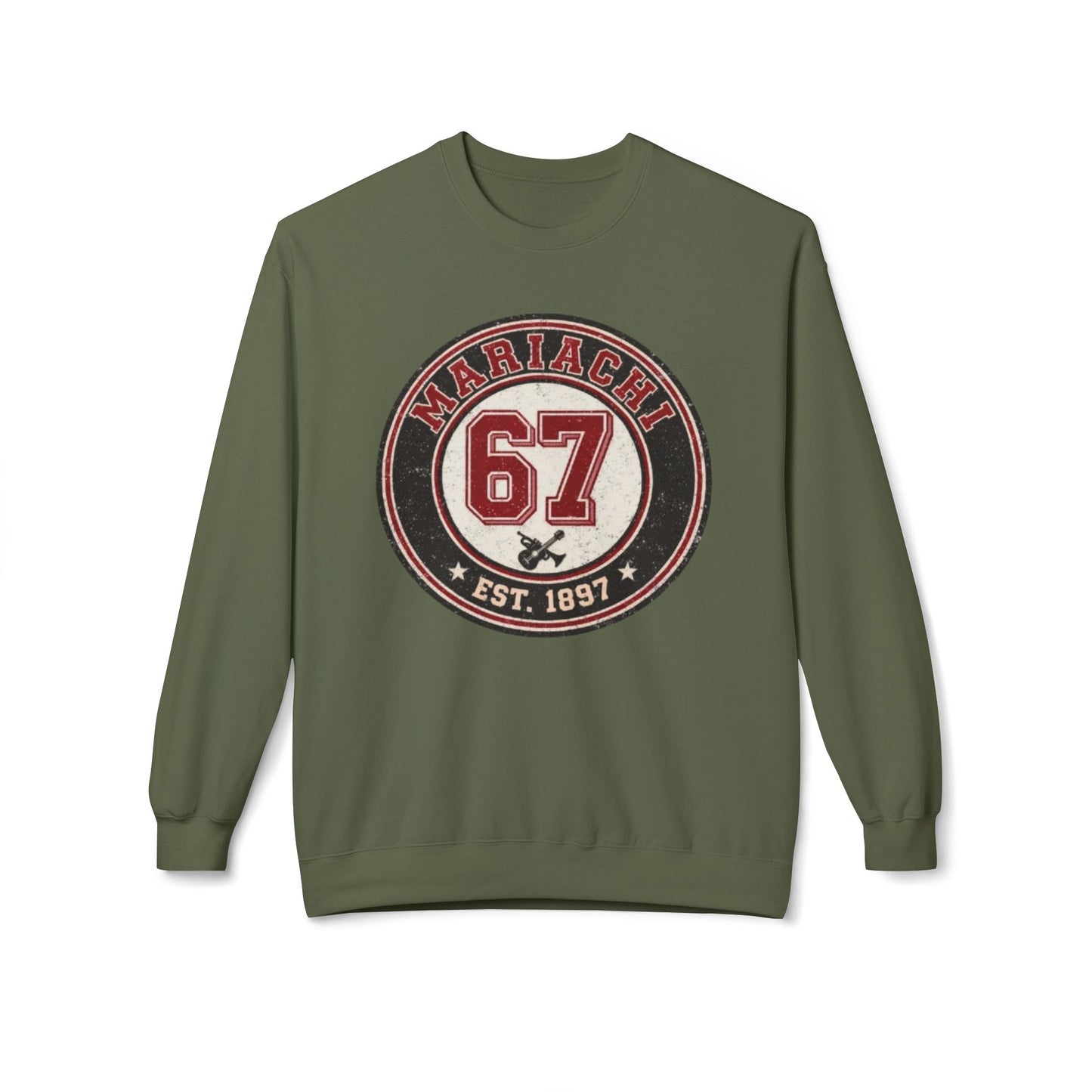 Mariachi 67 Unisex Midweight Softstyle Fleece Crewneck Sweatshirt