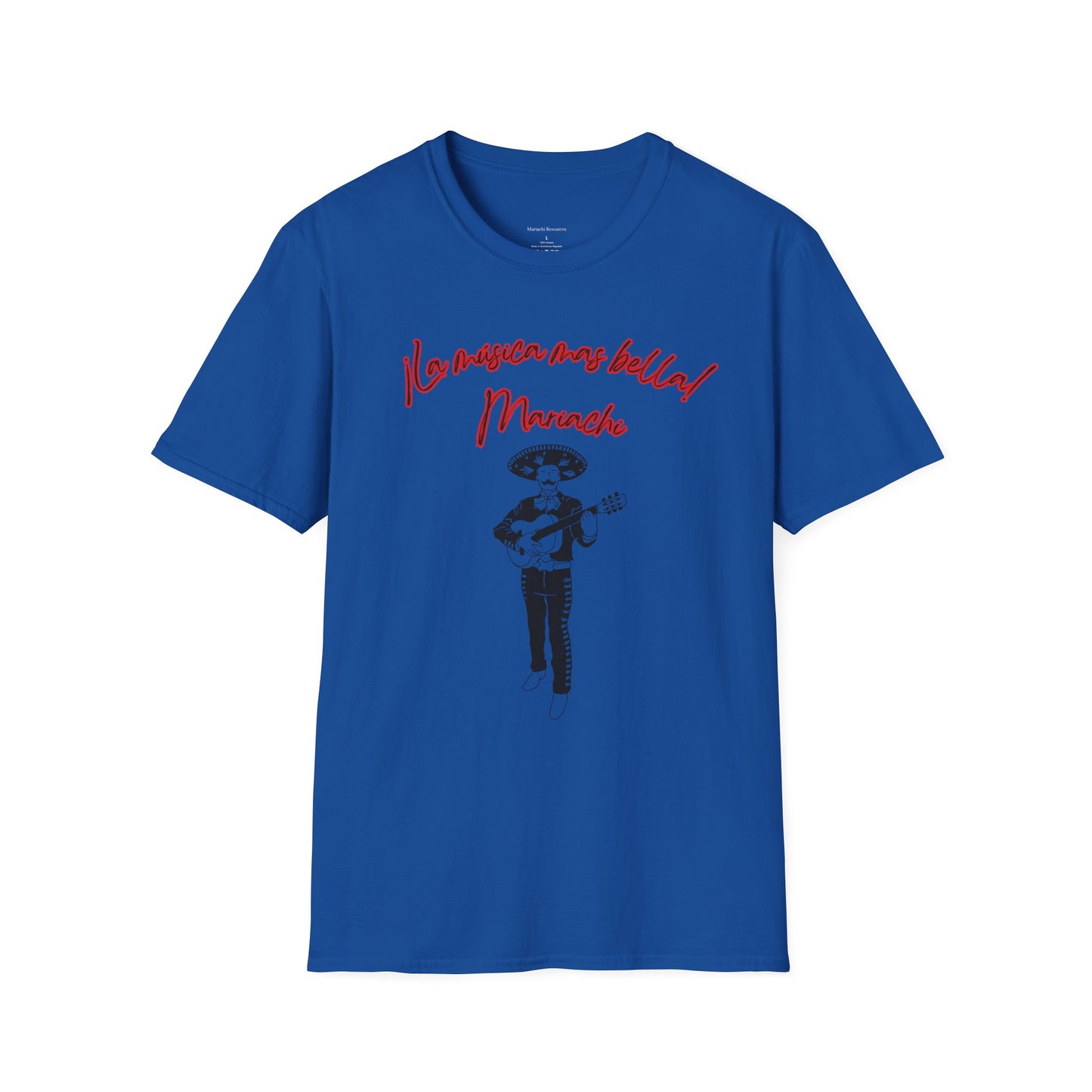 La Musica Mas Bella Unisex Softstyle T-Shirt