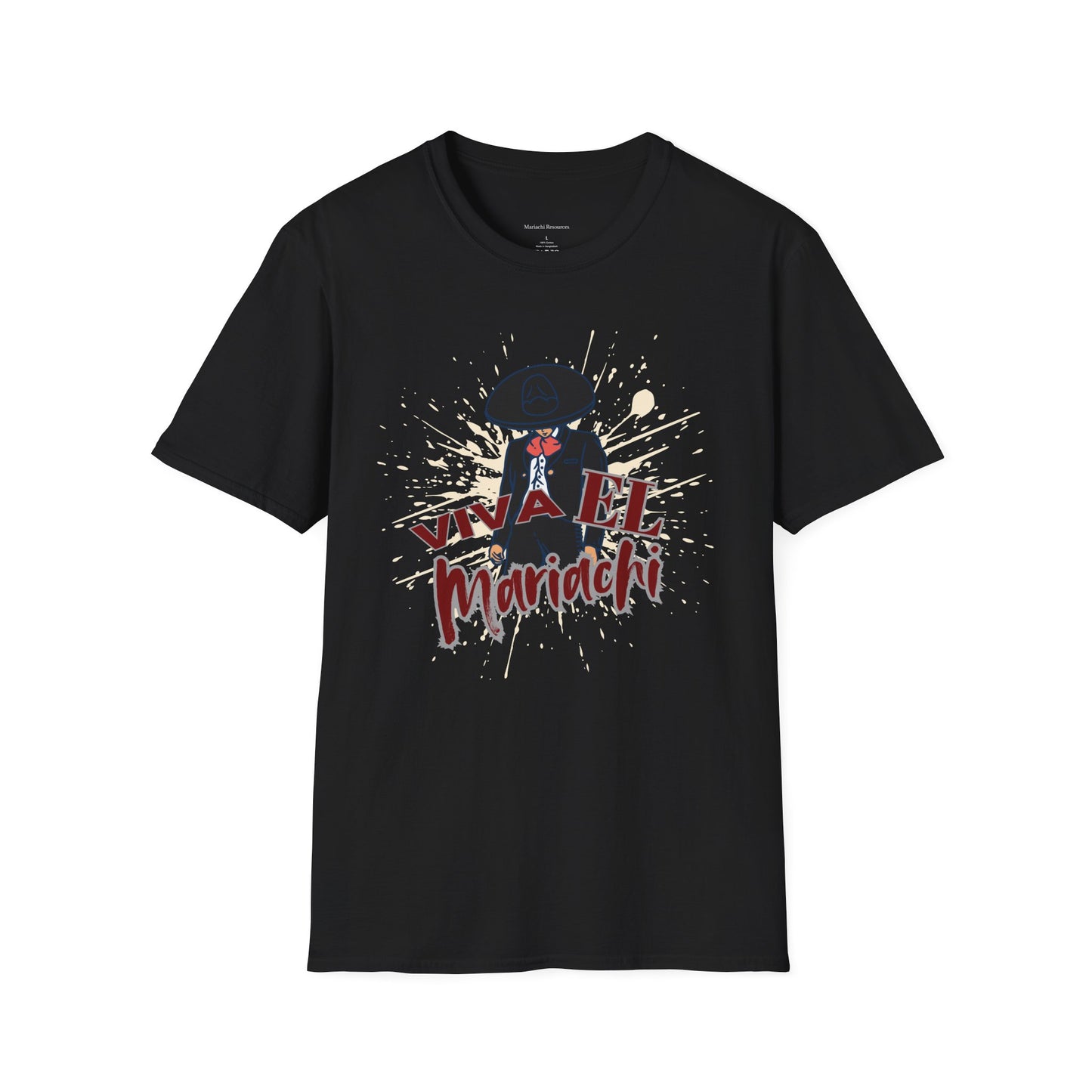 Viva El Mariachi Unisex Softstyle T-Shirt