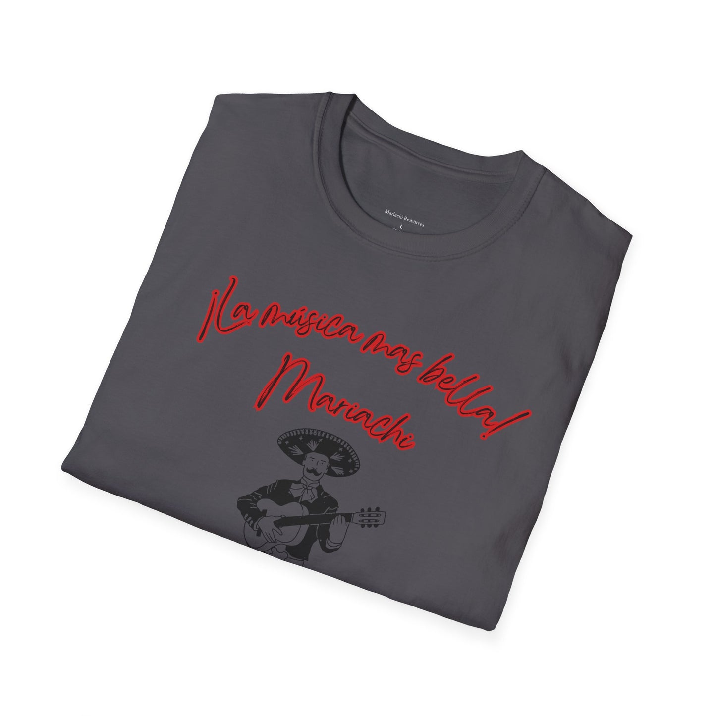 La Musica Mas Bella Unisex Softstyle T-Shirt