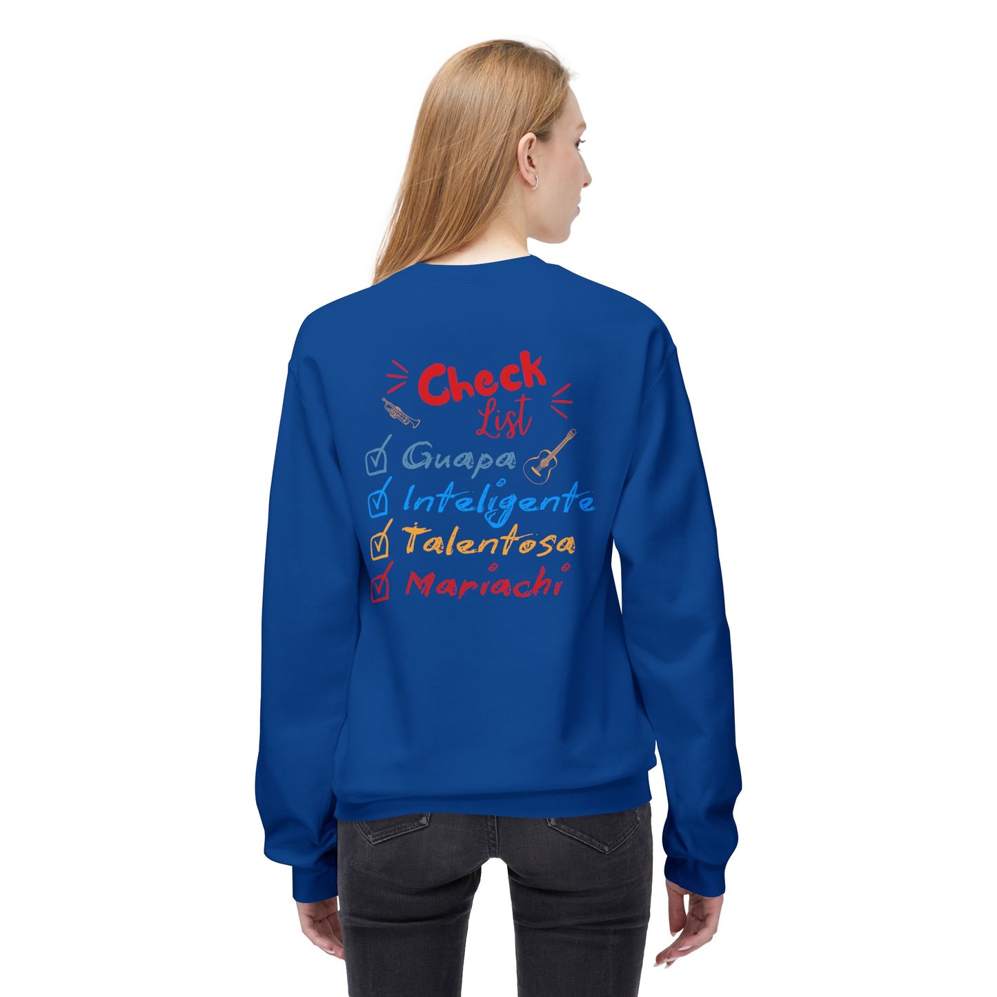 Checklist Guapa Unisex Midweight Softstyle Fleece Crewneck Sweatshirt
