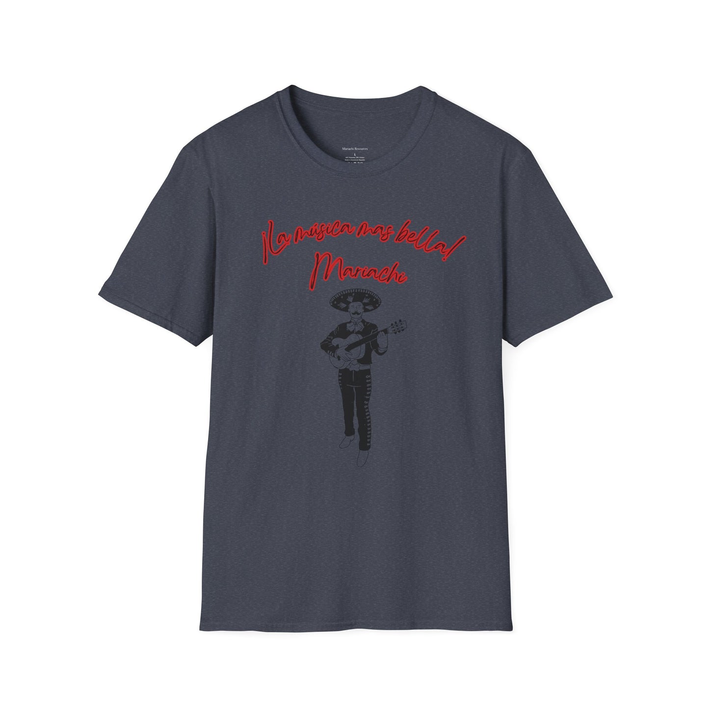 La Musica Mas Bella Unisex Softstyle T-Shirt