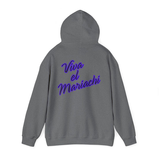 Purple Viva El Mariachi Unisex Heavy Blend™ Hooded Sweatshirt