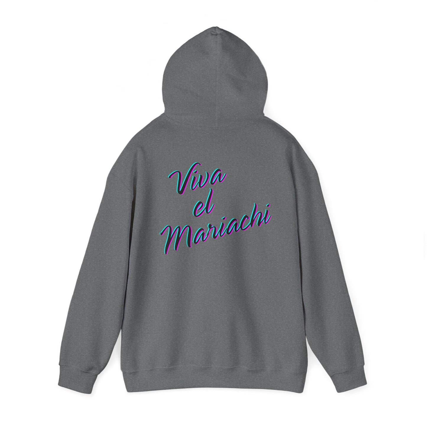 Neon Viva El Mariachi Unisex Heavy Blend™ Hooded Sweatshirt