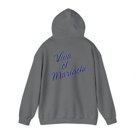 Neon Viva El Mariachi Unisex Heavy Blend™ Hooded Sweatshirt