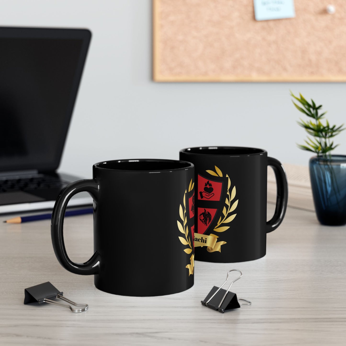 Shield Black Mug (11oz, 15oz)