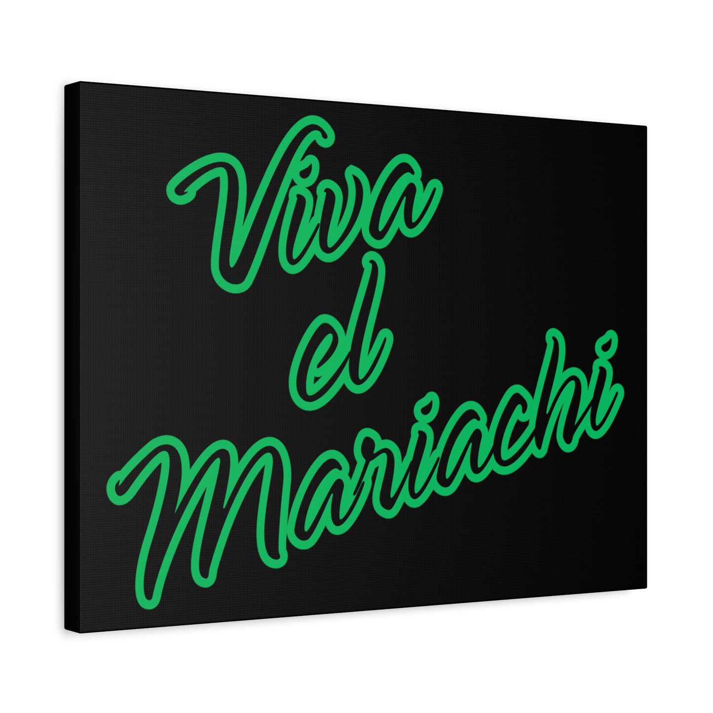 Viva El Mariachi Matte Canvas, Stretched, 1.25"