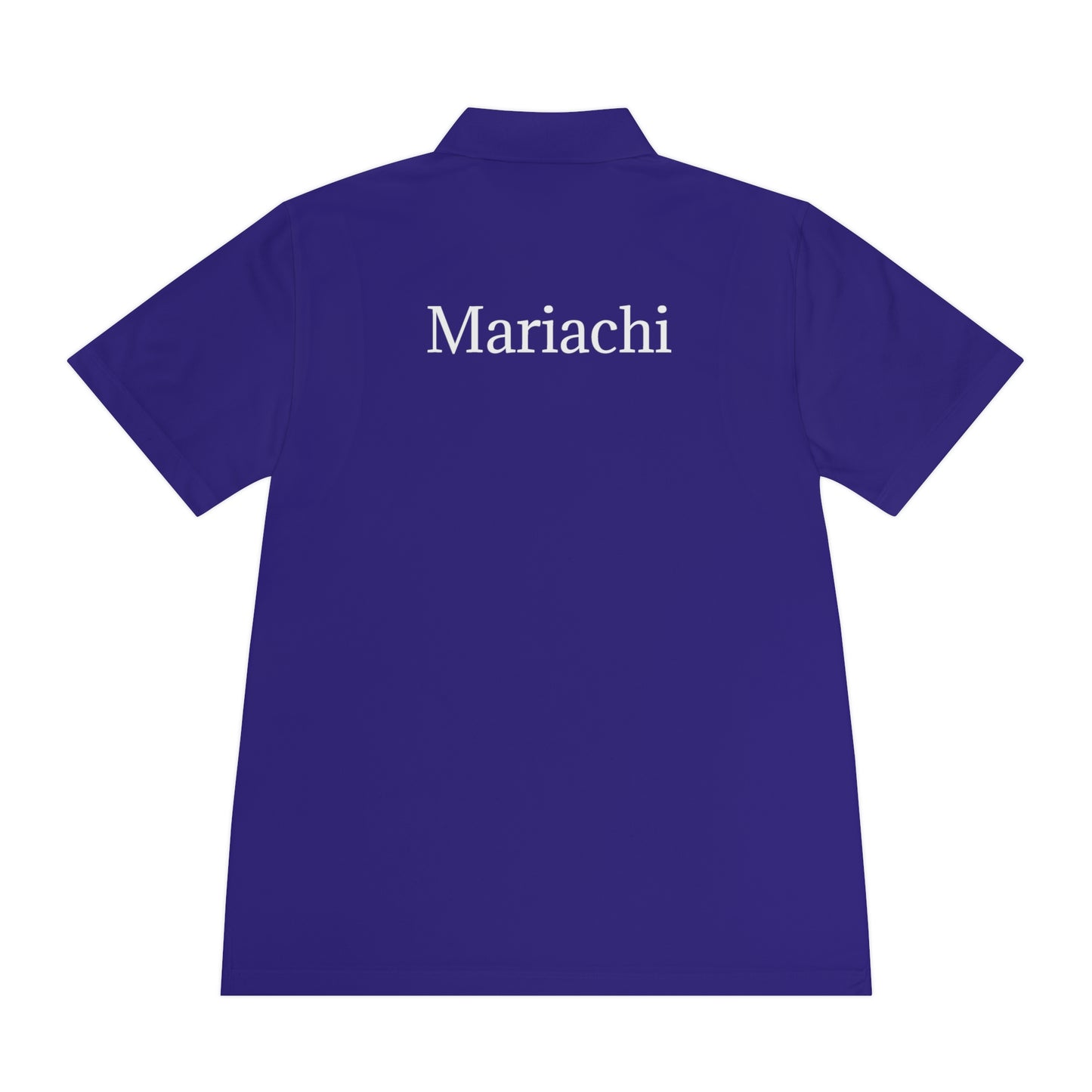 Mariachi Violin Men's Sport Polo Shirt