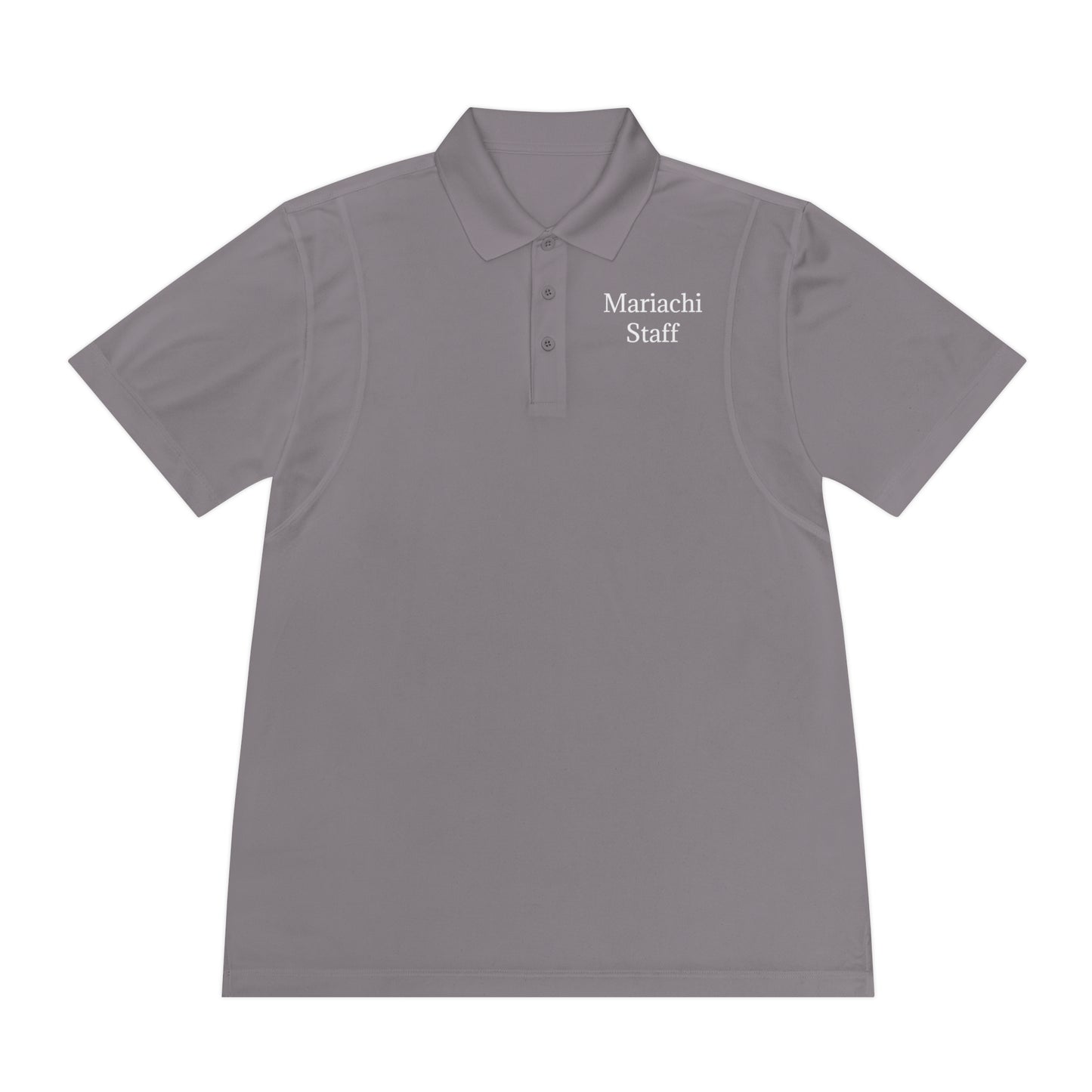 Dedication Passion Honor Mariachi Staff Men's Sport Polo Shirt