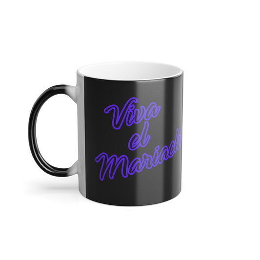 Viva El Mariachi Color Morphing Mug, 11oz