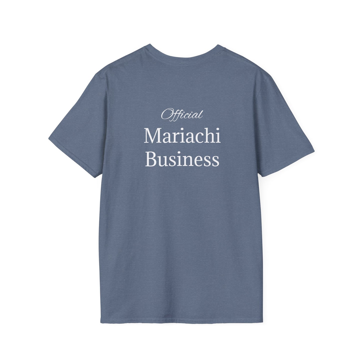 Official Mariachi Business Vihuela Unisex Softstyle T-Shirt