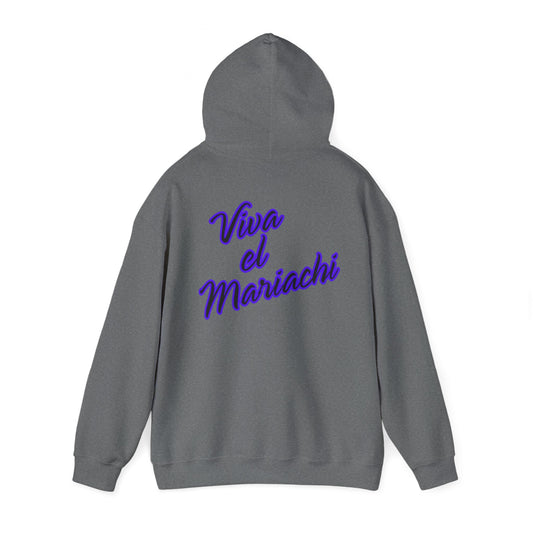 Purple Viva El Mariachi Unisex Heavy Blend™ Hooded Sweatshirt