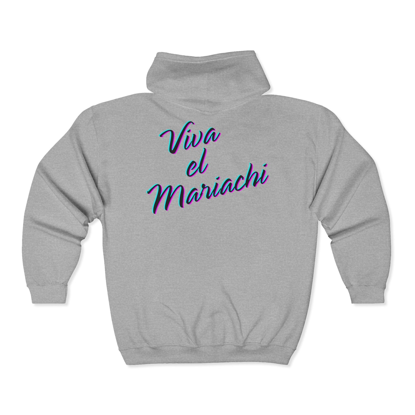 Viva El Mariachi Unisex Heavy Blend™ Full Zip Hooded Sweatshirt