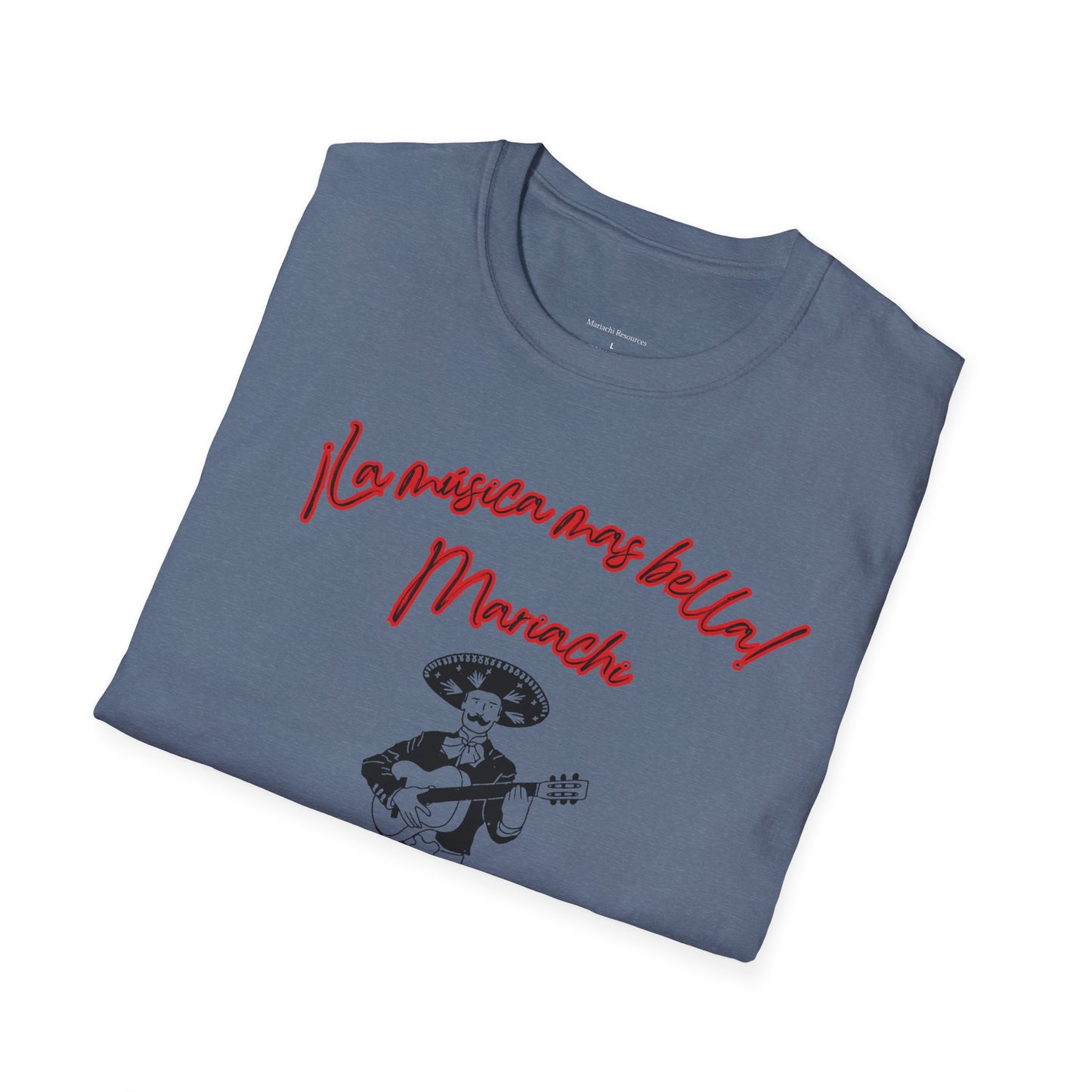 La Musica Mas Bella Unisex Softstyle T-Shirt